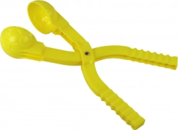 Žltý snehový guľomet so vzorom lopty