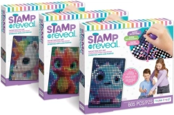Pečiatkovacia súprava Stamp to Reveal – upokojujúce bodkované umenie pre deti