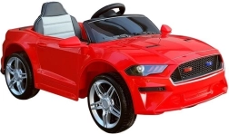 Červené detské elektrické autíčko