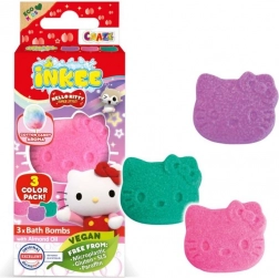 Inkee šumivé bomby do kúpeľa Hello Kitty mini pack