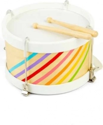 Bigjigs Toys drevený bubienok s popruhom