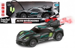 Závodné RC auto Toys for Boys s dymovým výfukom a LED podsvietením