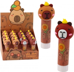 Vreckové lepidlo s kapybarou hnedé