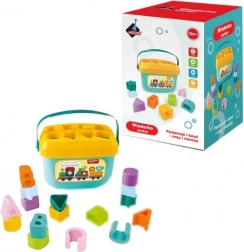 Triediaci vedierko s blokmi