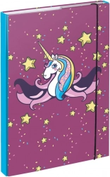BAAGL dosky na školské zošity A4 jednorožec