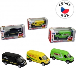 Kovová dodávka s spätným chodom pre deti