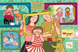 Trefl puzzle Basia a jej deň Maxi 24 dielikov