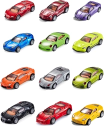 Kovové Auto so Spätným Natahovaním 8,5 cm