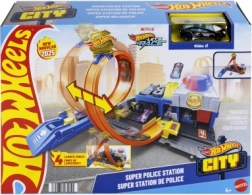 Hot Wheels City super policajná stanica so slučkou