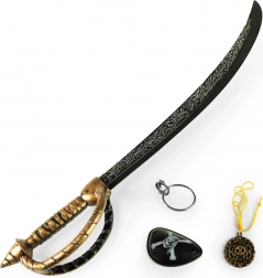 pirátcka šabľa s doplnkami na prezliekanie