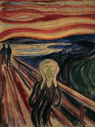 Puzzle Ravensburger Art Collection: Výkrik, 1000 dielov