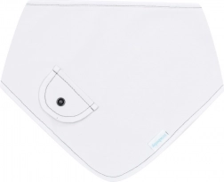 jarný detský nákrčník NEW BABY Special One biely, veľkosť S