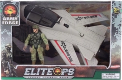 Vojenská sada: Stíhačka s vojakom