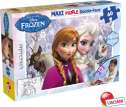 Frozen Puzzle Maxi 60 Elsa a Anna 70x50 cm 2v1