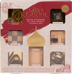 Profesor Puzzle - Hlavolam Sedem Divov Sveta 7v1