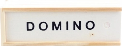 Drevené domino v krabičke
