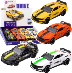 Športové auto s otváracími dverami, pohonom, svetlami a zvukmi
