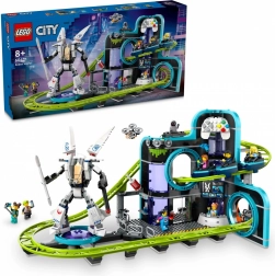 Lego City park svet robotov s horskou dráhou
