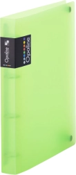 Krúžkový zakladač A4 z polypropylénu, zelený