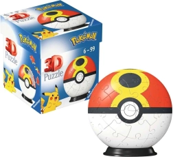 3D puzzleball pokémon repeat ball 54 dielikov