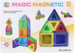Magnetická stavebnica Magic Magnetic 40 ks