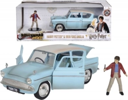 Harry Potter – kovový model Ford Anglia 1959 1:24 s figúrkou