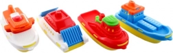 Farebná plastová loďka do vody