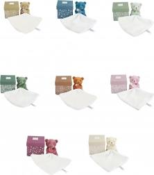 Malý plyšový medvedík s dečkou 10 cm