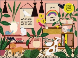 GALISON Puzzle Tu žije láska 1000 dielikov