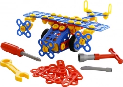 Stavebnica Mladý inžinier – lietadlo, 144 dielov