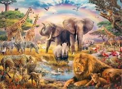 Ravensburger puzzle African Safari 100 dielikov