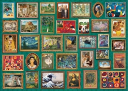 EUROGRAPHICS Puzzle Majstrovské diela 2000 dielikov