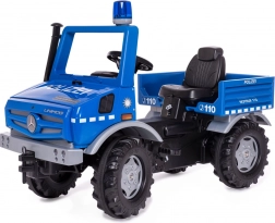 Detské policajné auto na pedále Rolly Toys Mercedes-Benz