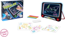 Svietiaca kresliaca tabuľa 25 cm