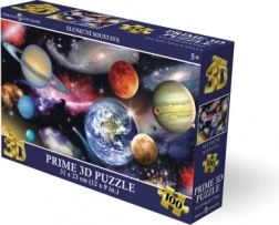 3D puzzle slnečná sústava