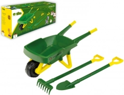 detský záhradný set s fúrikom John Deere