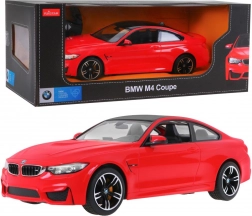 RC auto BMW M4 Coupé 1:14 Rastar s diaľkovým ovládaním 2,4 GHz – Červená