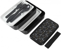 čierny mačací bento box 1,2 l