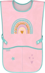 Detská zásterka dúha ružová