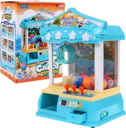 Predajný automat Ball Catcher pre deti 3+ Arkádová hra Ball Catcher + ovládací panel + 10 mičiek + 12 žetónov