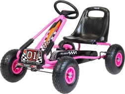 Šliapacia motokára Baby Mix Razor ružová