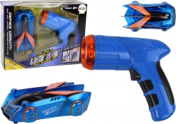 Športové auto na stenu a strop s laserovým ovládaním – modré