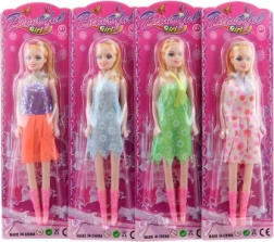 Bábika v šatách 26 cm