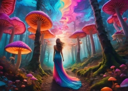 Puzzle Lesný rozmar 500 dielikov ALIPSON