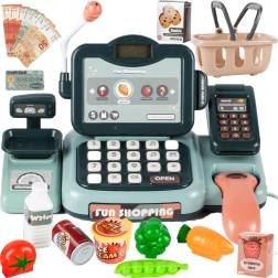 Pokladňa pre deti s LCD displejom, 24 dielov