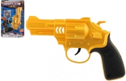 Plastová pištoľ na zotrvačník pre deti