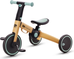 Kinderkraft 4Trike 3v1 skladacia detská trojkolka a odrážadlo Sunflower Blue