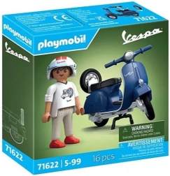 Sada figúrok Playmobil Vespa 150 Sprint Veloce 1969 modrá