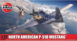 Stavebnica lietadla NORTH AMERICAN P-51D MUSTANG 1/72