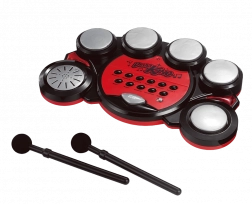 Interaktívna detská bubnová sada na batérie